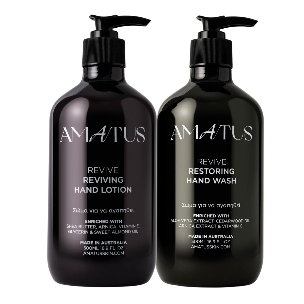 Moisturising & Restoring Hand Care Set, Clean & Hydrated Hands with No Tightness- 500ml