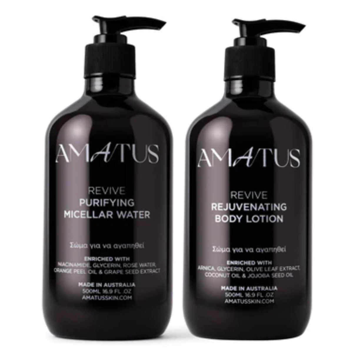 Purifying & Hydrating Gift Set, Safe for Use on Hands & Face - 500ml